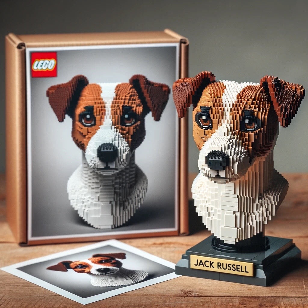 LEGO Jack Russell Dog Set