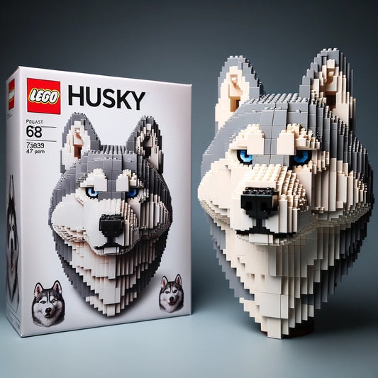 LEGO Husky Dog Set