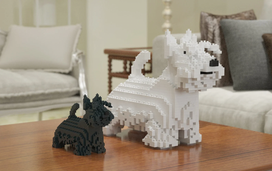 Scottish Terrier 3D Building Blocks