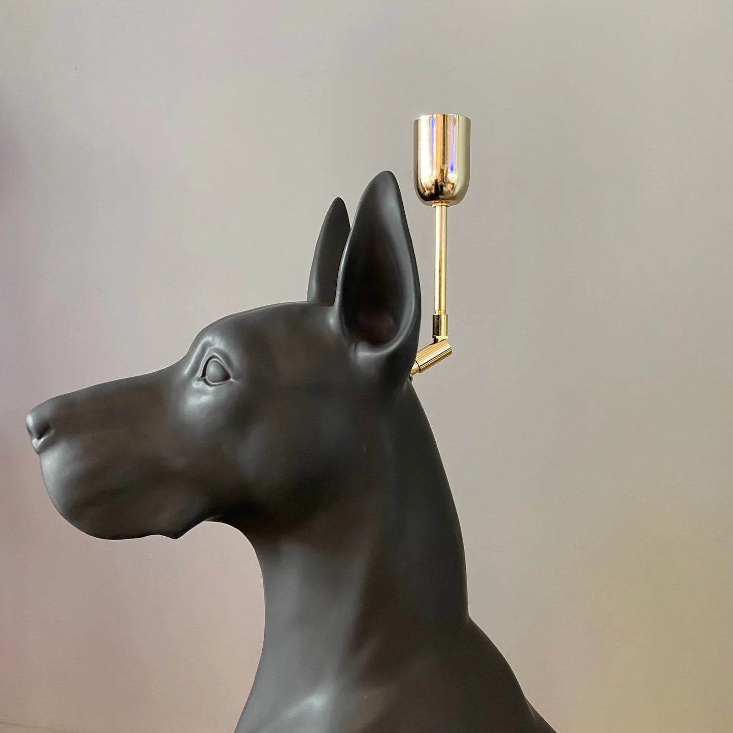 Doberman Lamp