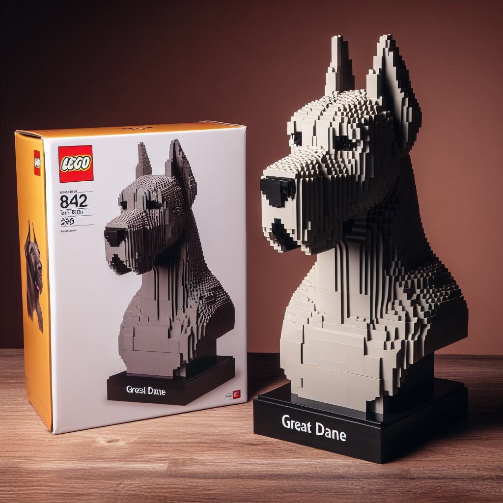 LEGO Great Dane Dog Set